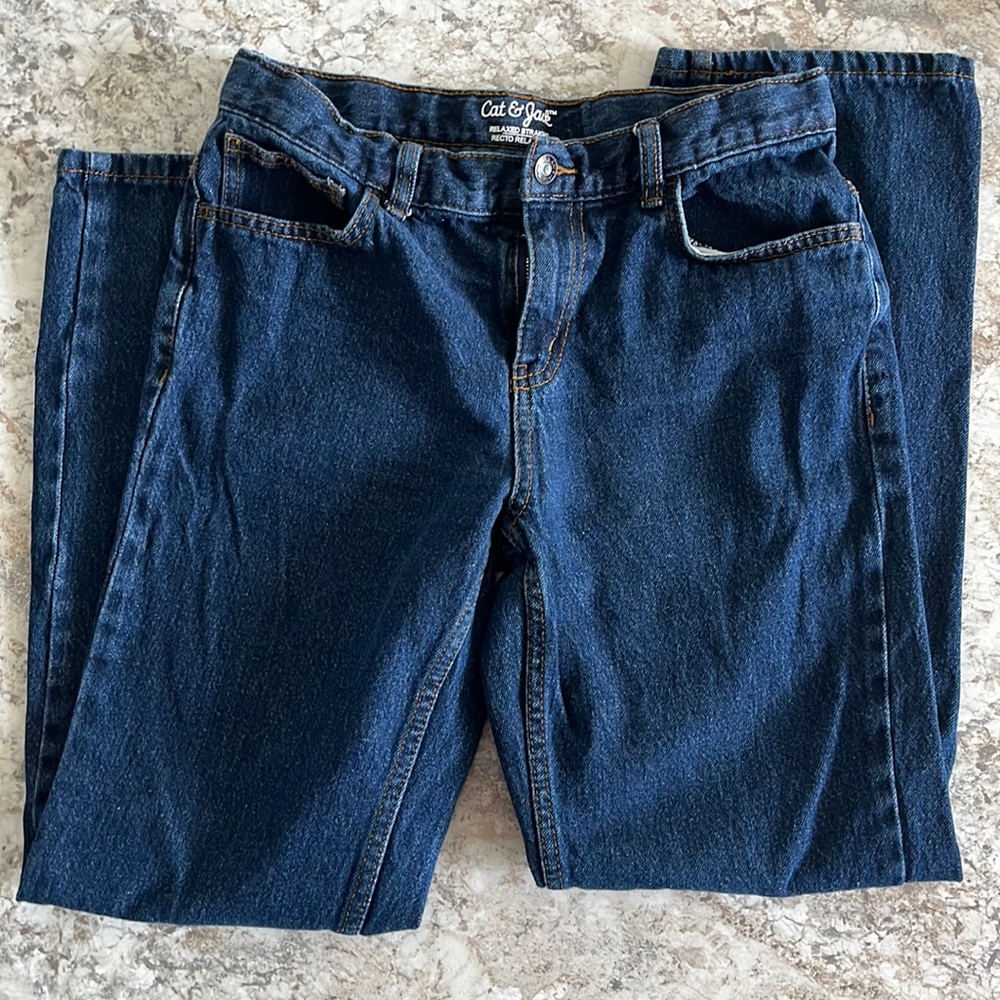 Big boys relaxed straight leg jeans